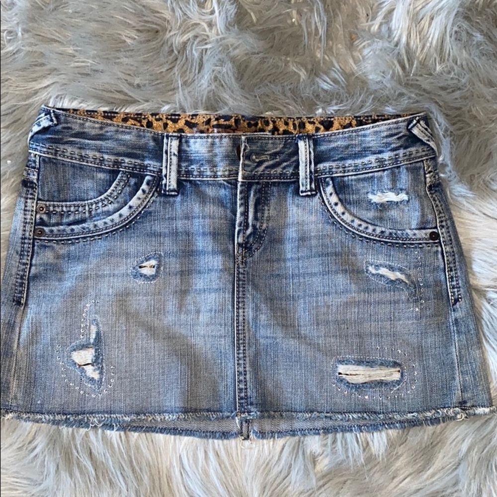 EXPRESS Jeans Denim skirt